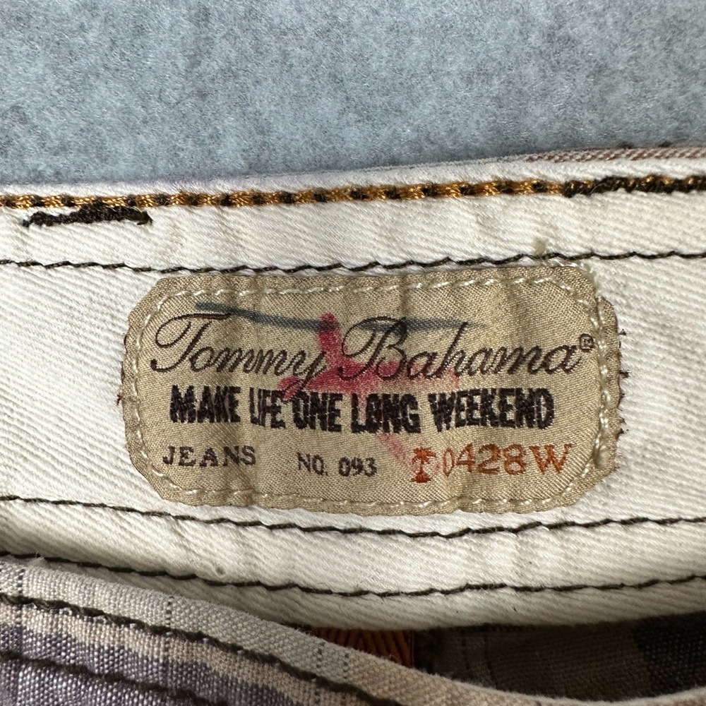 Tommy Bahama Cargo Shorts Mens‎ 42 Plaid Brown Beige Casual Utility Outdoor - Picture 6 of 14